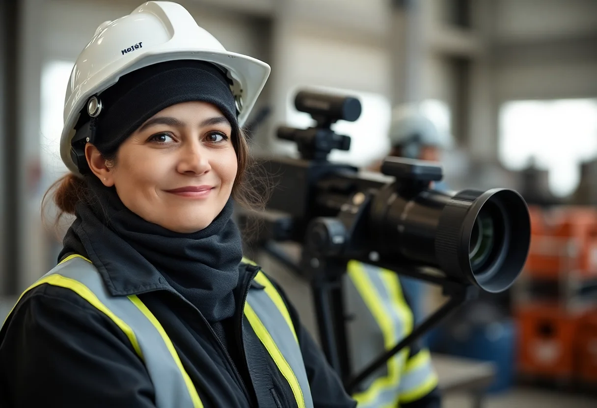 Portrait of Elif S., safety and equipment specialist.